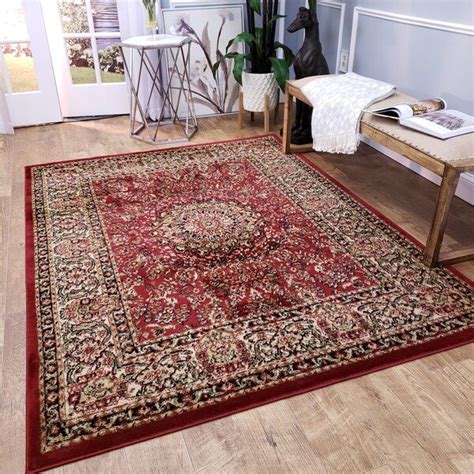 Bloomsbury Market Wotring Medallion Traditional Red Area Rug And Reviews