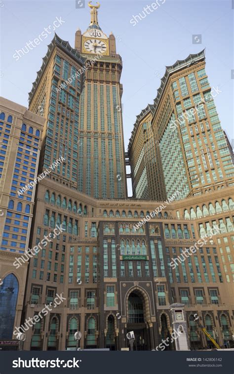 Places mecca, saudi arabia makkah clock royal tower, a fairmont hotel. Mecca Sarabiajune 7 Abraj Al Bait Stock Photo 142806142 - Shutterstock