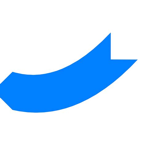 Blue Curved Arrow Png Svg Clip Art For Web Download Clip Art Png