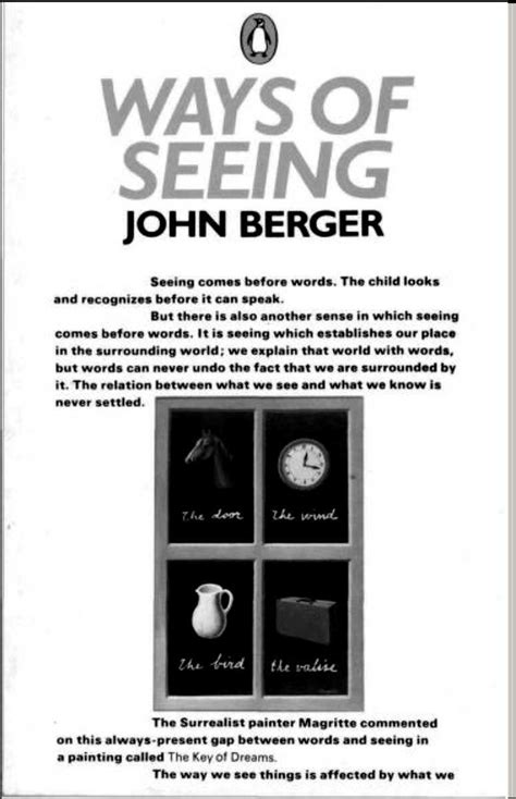 What Can You Learn From John Bergers Ways Of Seeing