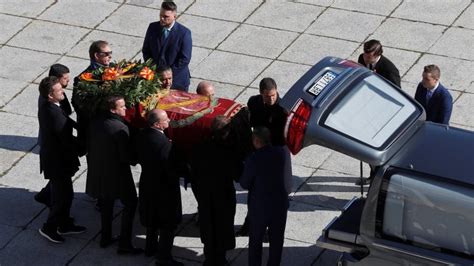 Spanish Dictator Francisco Francos Remains Exhumed From State