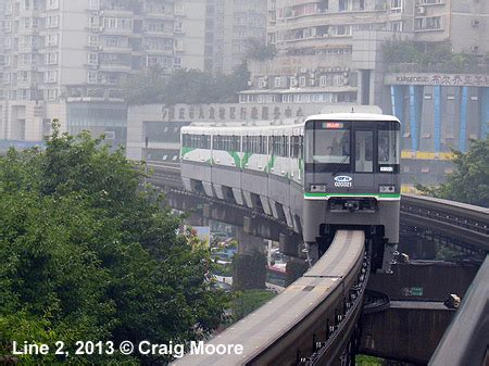 UrbanRail Net Asia China Chongqing Metro Subway Monorail