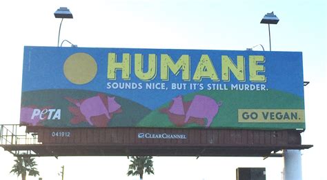 Provocative Peta Billboard Challenges Whole Foods Humane Meat Myth