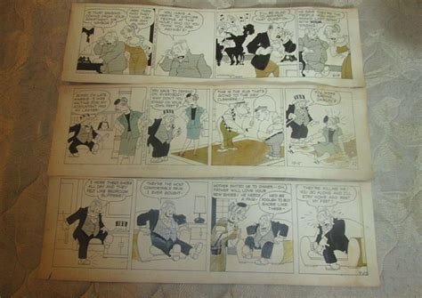 original daily comic strips original art bringing up father maggie and jiggs 2055108673
