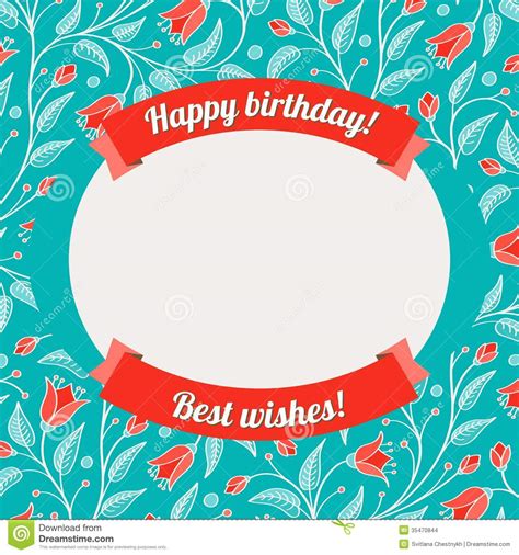 878 best birthday card template free brush downloads from the brusheezy community. Birthday Card Template