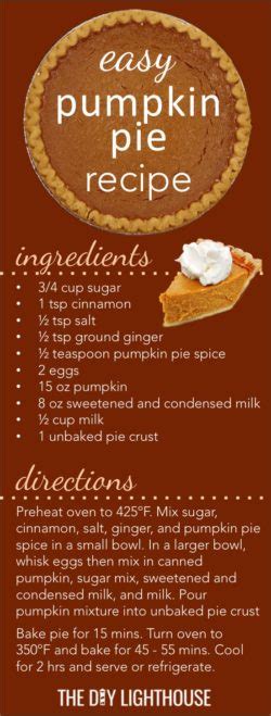 700 reviews this action will navigate to reviews. Easy Pumpkin Pie: Amber's Recipe - The DIY Lighthouse