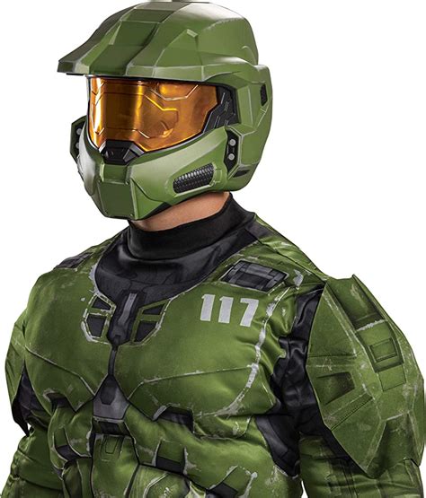 Halo Infinite Master Chief Full Helmet For Kids Ubicaciondepersonas