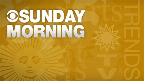 Cbs News Sunday Morning Tv Series 2003 Now