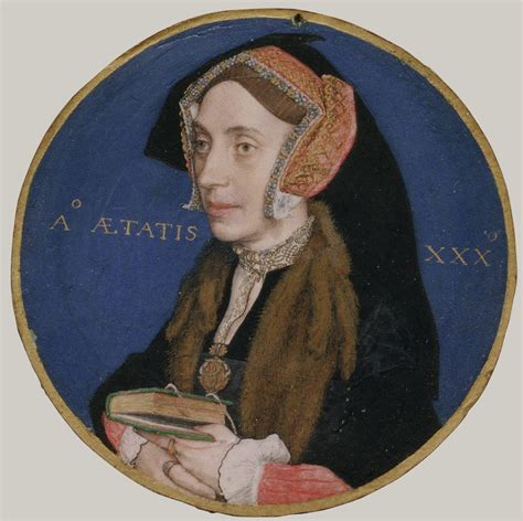 Margaret More 15051544 Wife Of William Roper Hans Holbein The