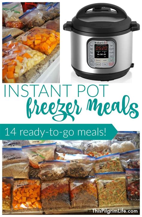 So you see, one batch, 6 jars, and breakfast prep is made! Instant Pot Freezer Meals | Instant pot dinner recipes, Food recipes, Instant pot pressure cooker
