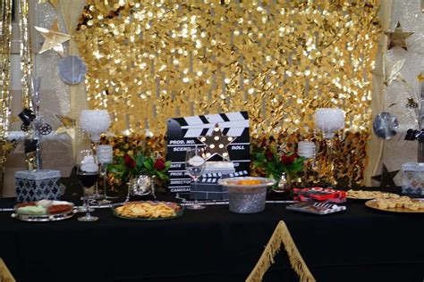 Glam Hollywood Birthday Party Ideas Photo 25 Of 59 Catch My Party