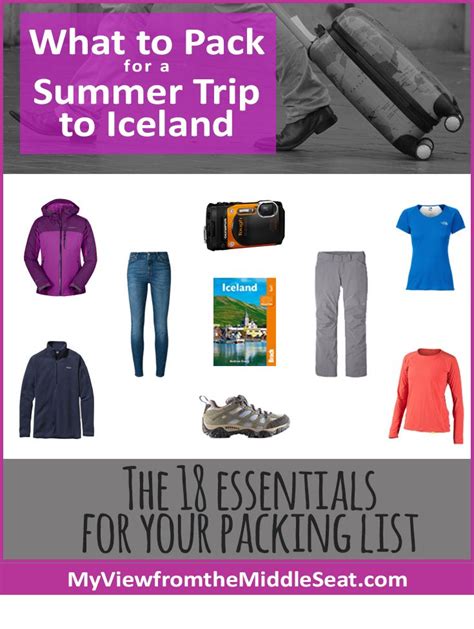 Wondering What To Pack For Your Summer Trip To Iceland Heres A