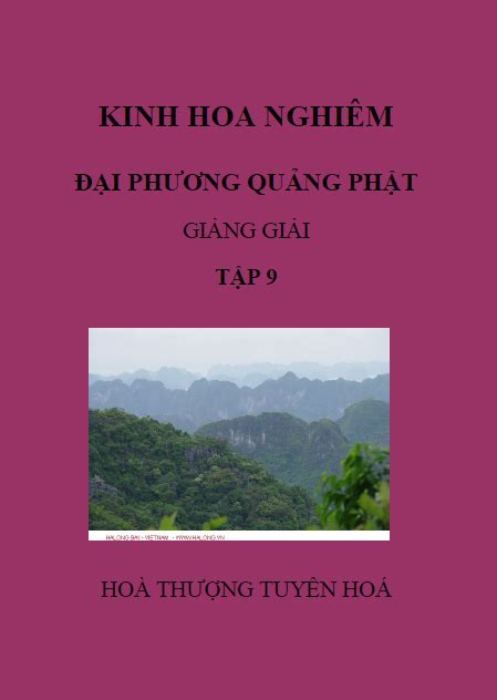 Tập 9 Kinh Hoa Nghiêm Ht Tuyên Hóa Thích Minh Định Dịch