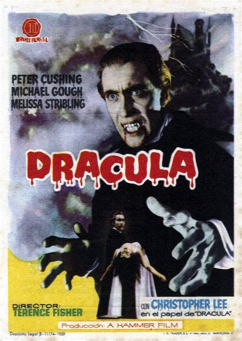 Horror Of Dracula 11 X 17 Deluxe Poster Art Print Christopher Lee As