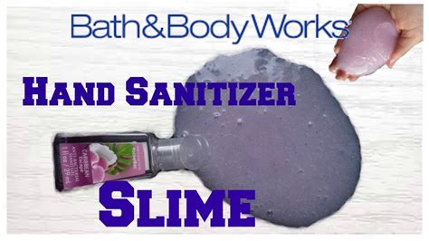 Diy Bath And Body Works Hand Sanitizer Slime How To Make Hand Sanitizer