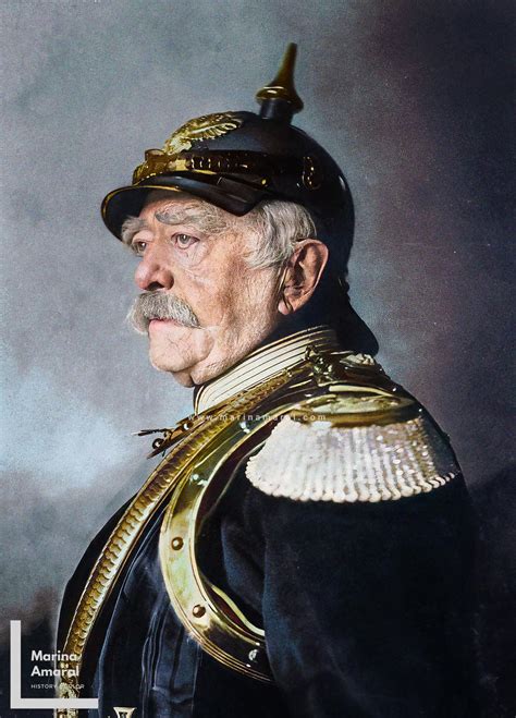 Otto Von Bismarck 1871 Rcolorizedhistory