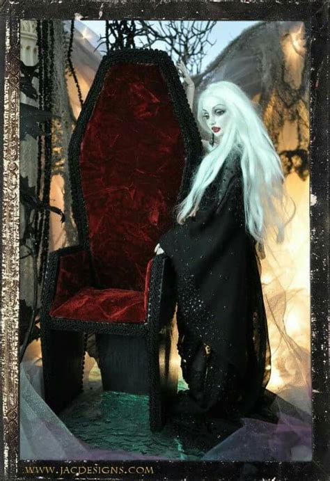 Vampire Halloween Doll Halloween Props Halloween Crafts Pretty Dolls