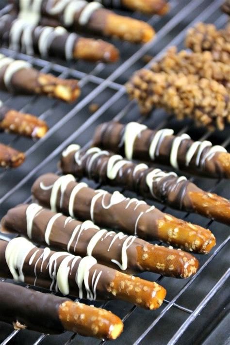Chocolate Covered Pretzels Sticks The Northern Nest Recipe
