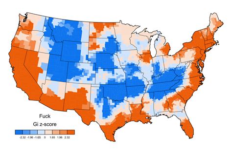 want to know how to curse like a proper american have a look at these maps us news the guardian