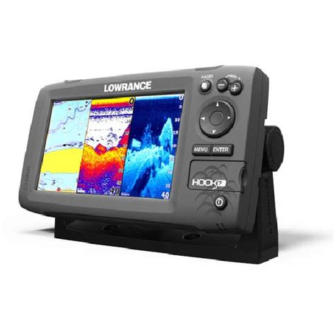 The lowrance hook reveal 7 with hdi transducer is designed with lake fisherman in mind. Lowrance Hook 7 Downscan comprar y ofertas en Waveinn
