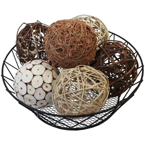 Millwood Pines Decorative Balls For Bowls Decorative Balls For