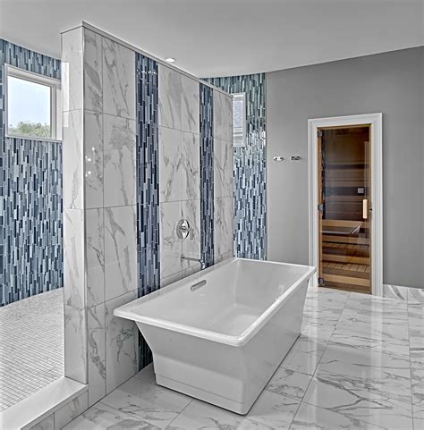 An Elegant Spa Like Bathroom Designed With Multiple Looks The Shower