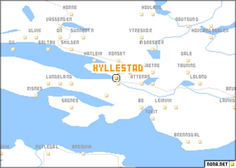 It is located in the traditional district of sogn. Hyllestad (Norway) map - nona.net