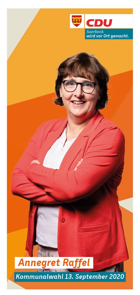 Wahlkreis 9 - Annegret Raffel - CDU Saerbeck