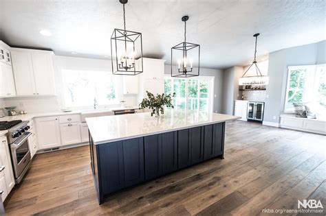 Because its softer it doesn't look black in dark lighting. hale navy - Google Search | Contemporary kitchen remodel ...