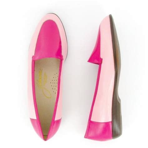 Hot Pink And Soft Pink Flats Shoes Made In The Usa Leather 5 Widths