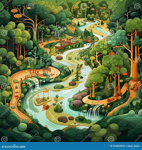 Wilderness Symphony: the Harmonious Symphony of Life Stock Image