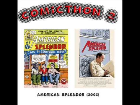 If you want to weigh down a movie. American Splendor (2003) Movie Review - YouTube