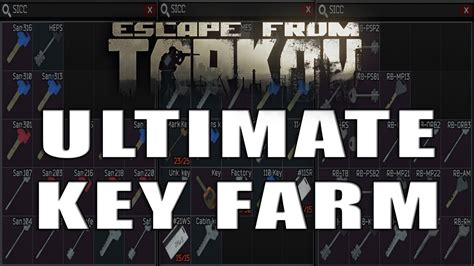 Tarkov Key Farming How To Find Keys In Escape From Tarkov Youtube