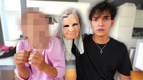 We Unmasked The Creepy Grandma Youtube