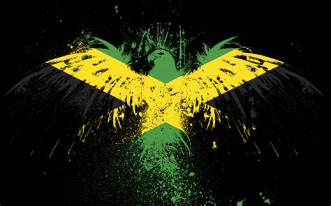 47 Jamaican Flag Wallpapers Wallpapersafari