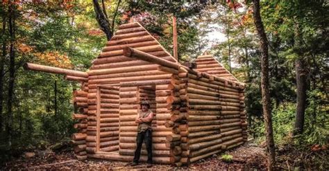Timelapse Log Cabin Built By Hand Gearjunkie