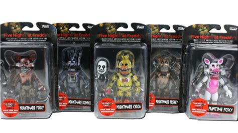 Five Nights At Freddy S Collectible Articulated Action Figures Unboxing