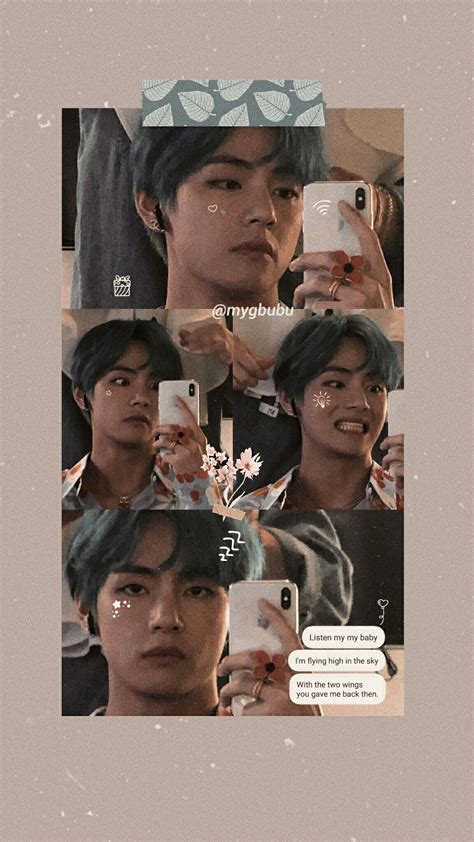 Aesthetic Bts V Wallpaper