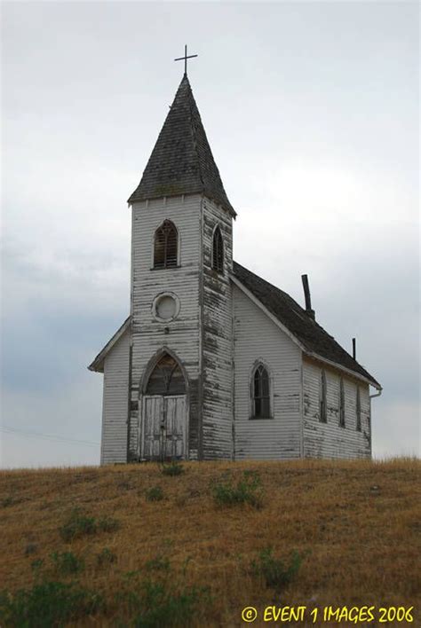 Old Church On The Hill Kayville Sk By Mike Stobbs Abandoned Churches