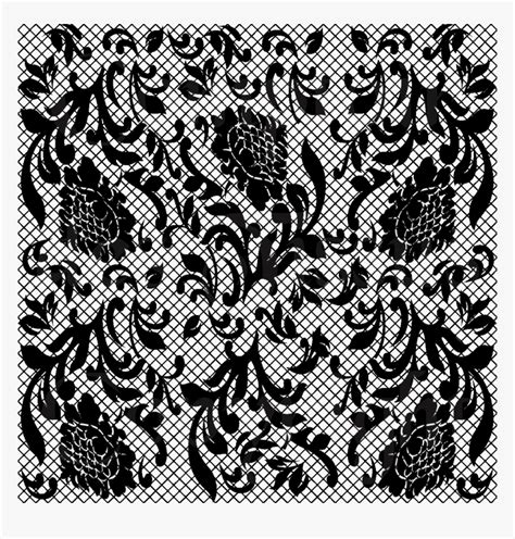 Black Lace Pattern Png