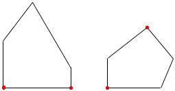 A polygon with five sides