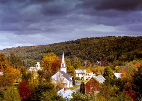 Autumn In New England Village Of Barnet Vermont New Engl Flickr