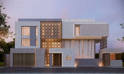 880 M Private Villa Kuwait Sarah Sadeq Architects Facade House House