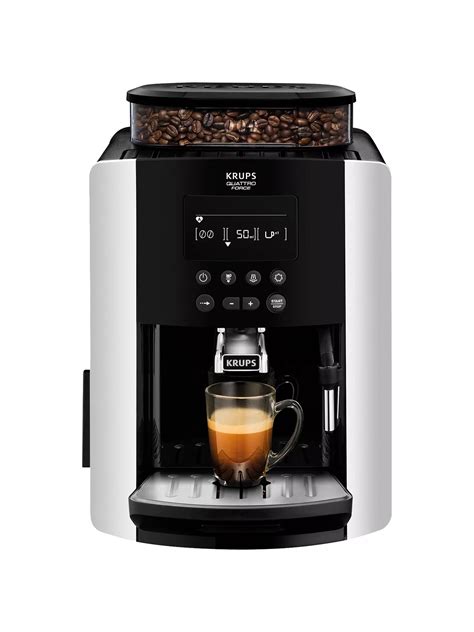 Krups Ea817840 Arabica Digital Bean To Cup Coffee Machine Silver At
