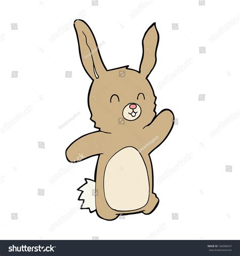 Cartoon Happy Rabbit Stock Vector Royalty Free 166006547 Shutterstock