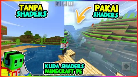 SHADER MCPE MIRIP MCPC Asli Mirip Kuda Shader Super Realistic