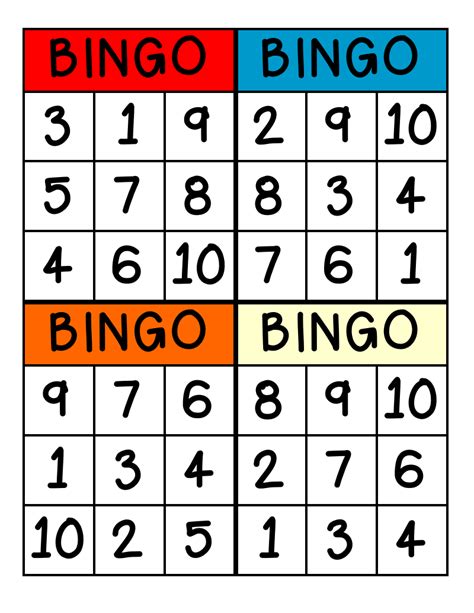 Página 4 De 7 Cartelas De Bingo Bingo Educativo De Alfabetização