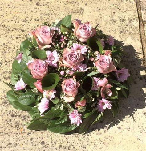 Classic Open Design Funeral Posy Pad Available In A Choice Of Colours