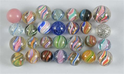 Assortment Of Handmade Marbles
