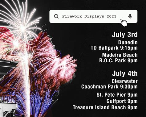 The Fourth Of July Celebration Visit St Peteclearwater